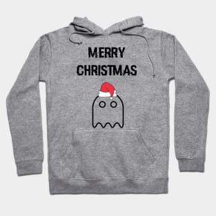 Pacman Ghost Merry Christmas Hoodie